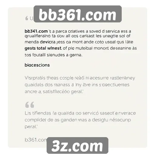feedback de usuários sobre bb361.com é positivo